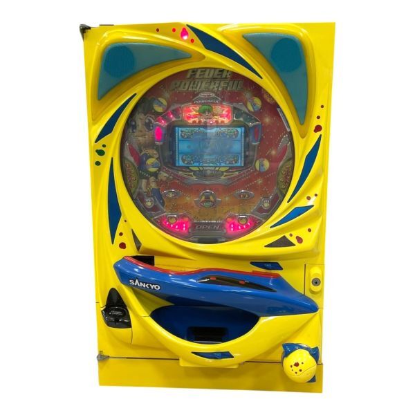 中古】当時物 懐かしい パチンコ台 CR フィーバーワイドパワフルSP