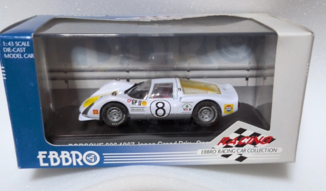 1/43 Tetsu Ikuzawa Collection ポルシェ Porsche 906 1967 日本GP #8