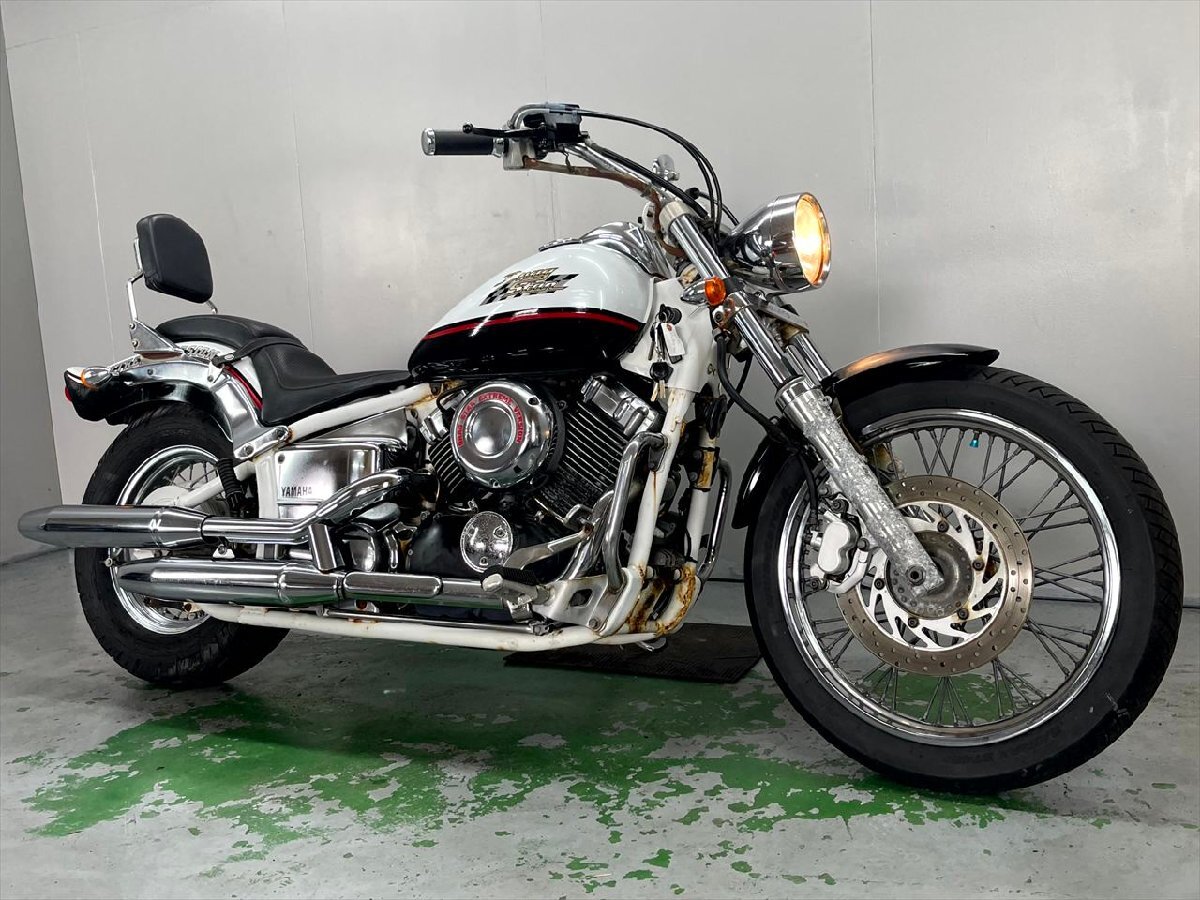 中古】ドラッグスター1100 背もたれ バックレスト ワイズギア 希少の