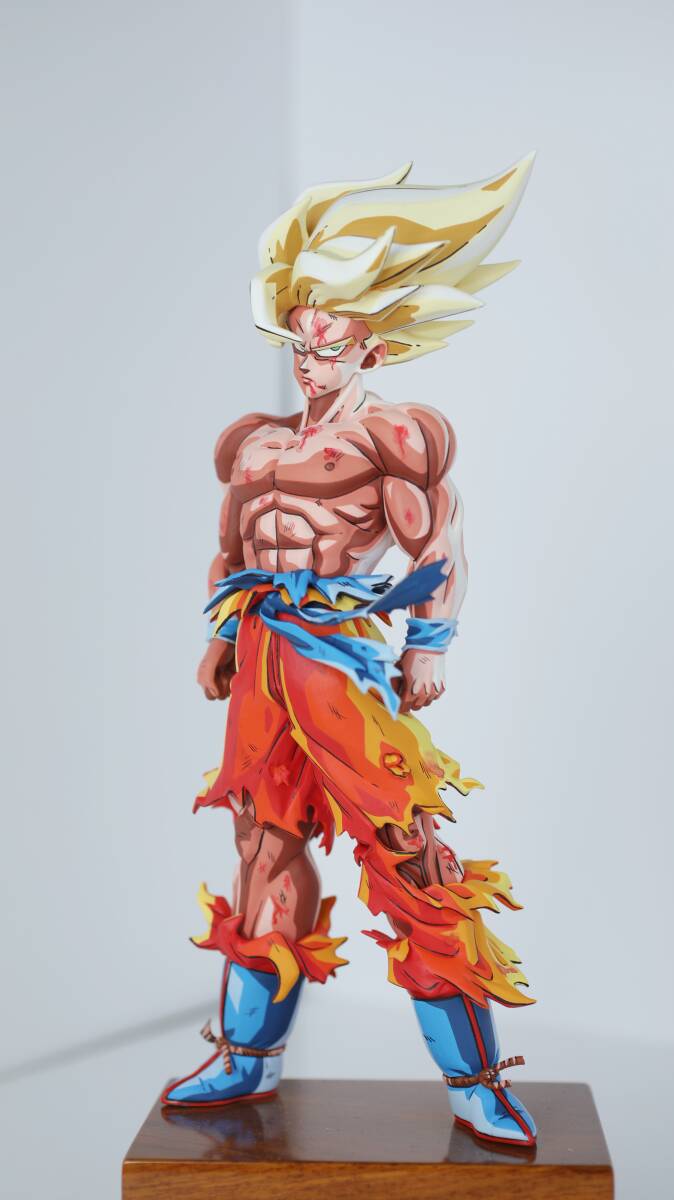ドラゴンボール ゴジータ フィギュア リペイント 造形天下一武道会