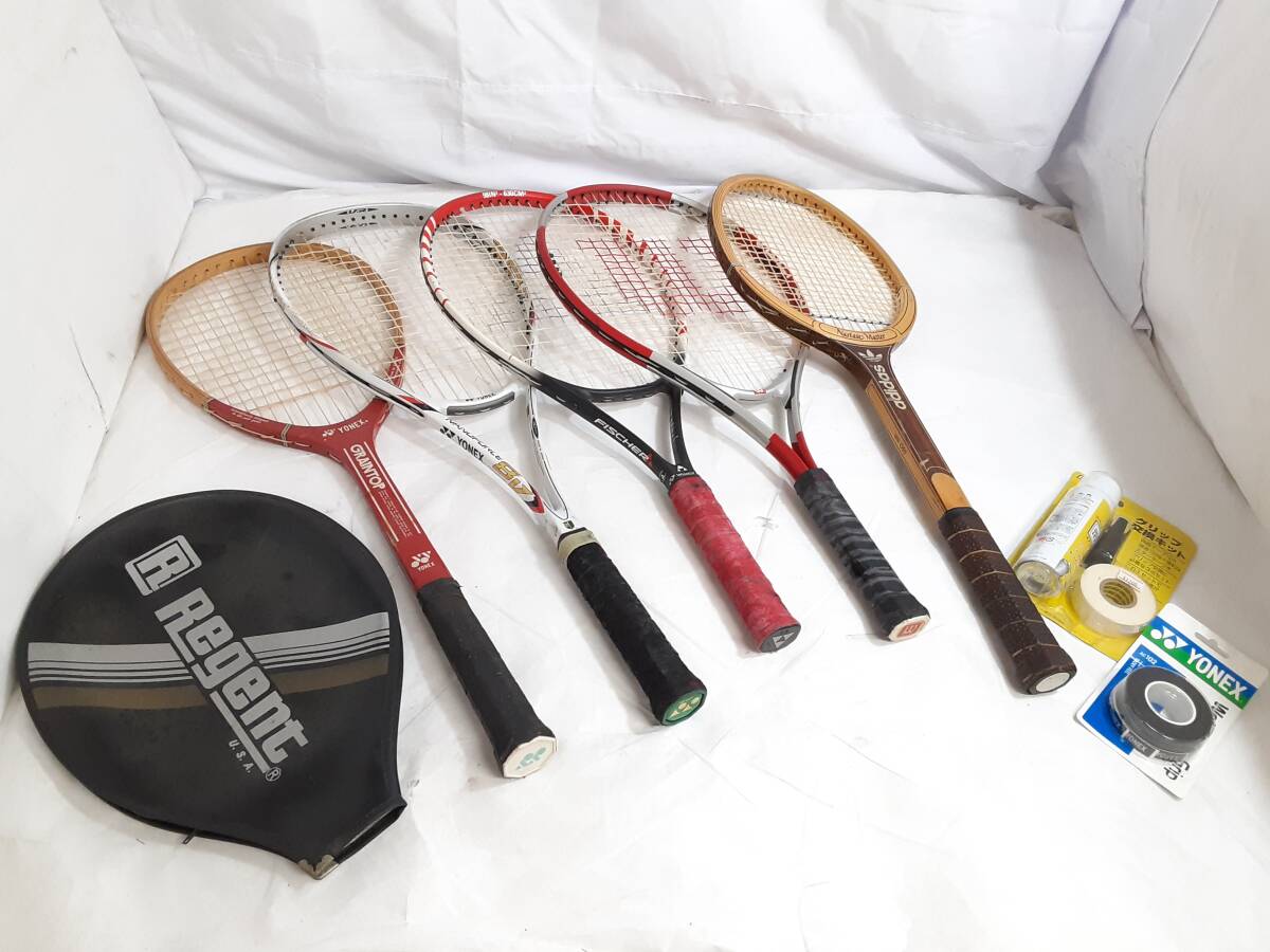 中古】◇中古 YONEX NANOFORCE200S 軟式用テニスラケット ナノフォース