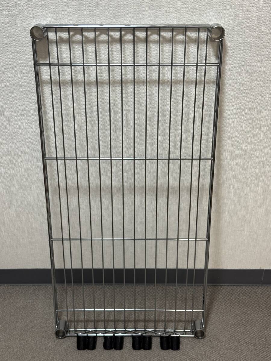 ホームエレクター ワイヤーシェルフワゴン 3段 白 ERECTA ホワイト