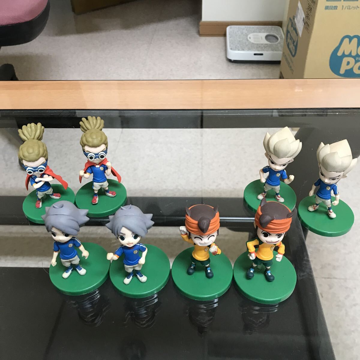 中古】内袋未開封 イナズマイレブン 円堂守 お守り 金色フィギュア
