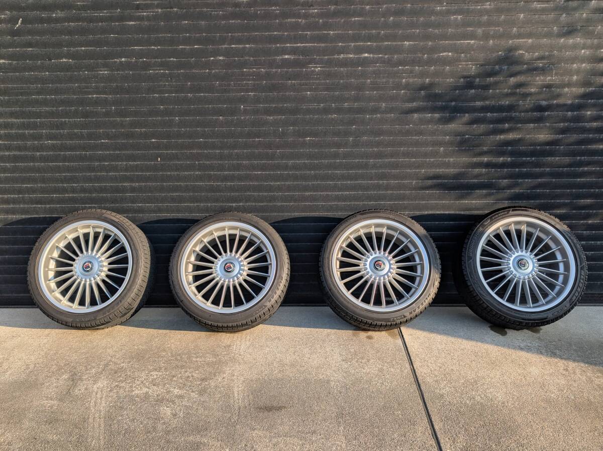 ALPINA アルピナ 本物 BBS製造 21インチ バリ溝タイヤとホイールセット