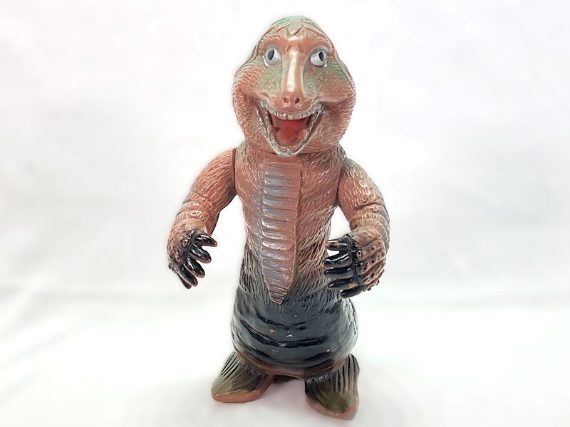 新品】当時物 マスダヤ モグネチュードン ソフビ 袋入 ジャンク