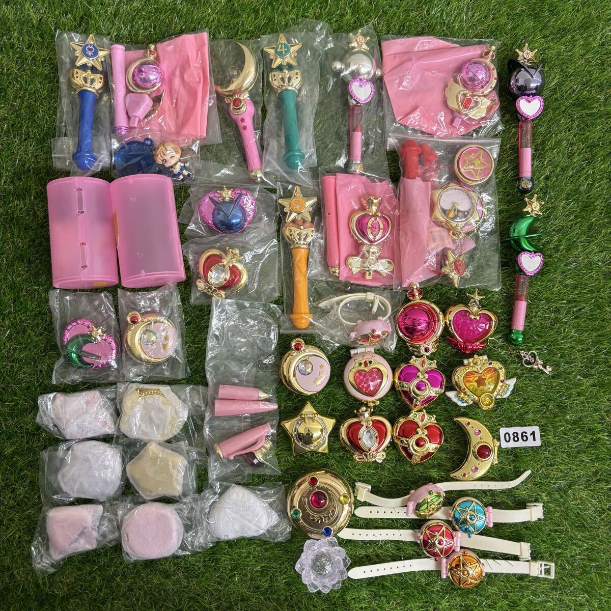 新品】美少女戦士セーラームーン スティック&ロッド 19本セット 未使用