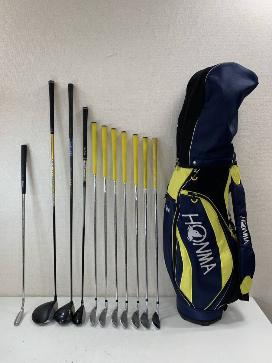新品】◇モグラが可愛い◇HONMA ホンマ キャディバッグ◇8.5型◇未使用