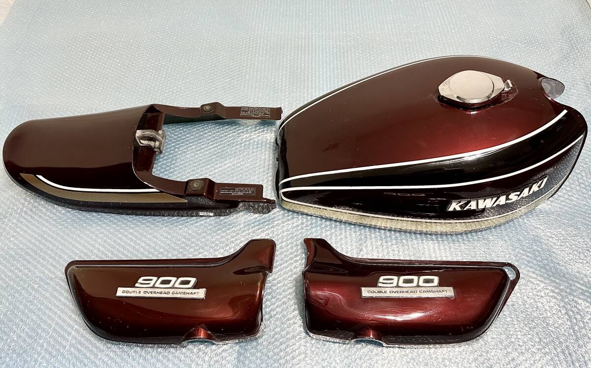 新品】青玉虫 Z1 Z2 純正 オリジナル塗装 外装セット 内プレスタンク