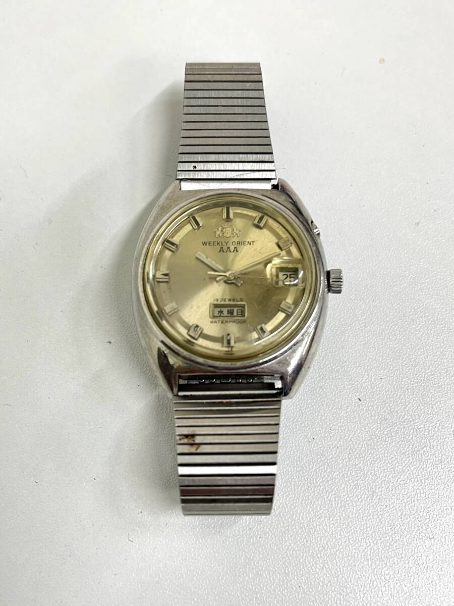 中古】【希少品】WEEKLY AUTO ORIENT ウィークリー オート オリエント