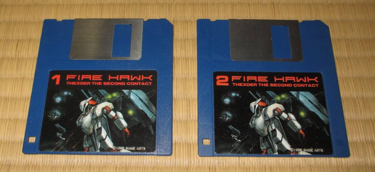 中古】(PC-8801)テグザー2 ファイアーホーク THEXDER 2 FIRE HAWK 箱説
