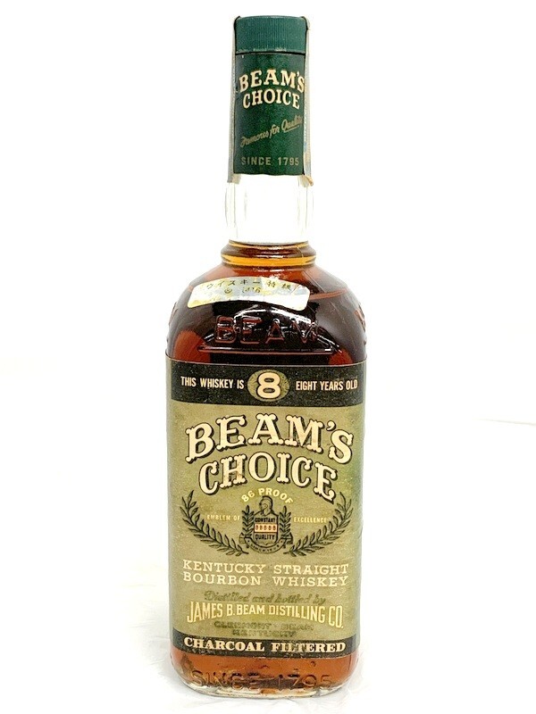 古酒】ビームス チョイス 8年/BEAMS CHOICE 8年/アニマル 狐/バーボン