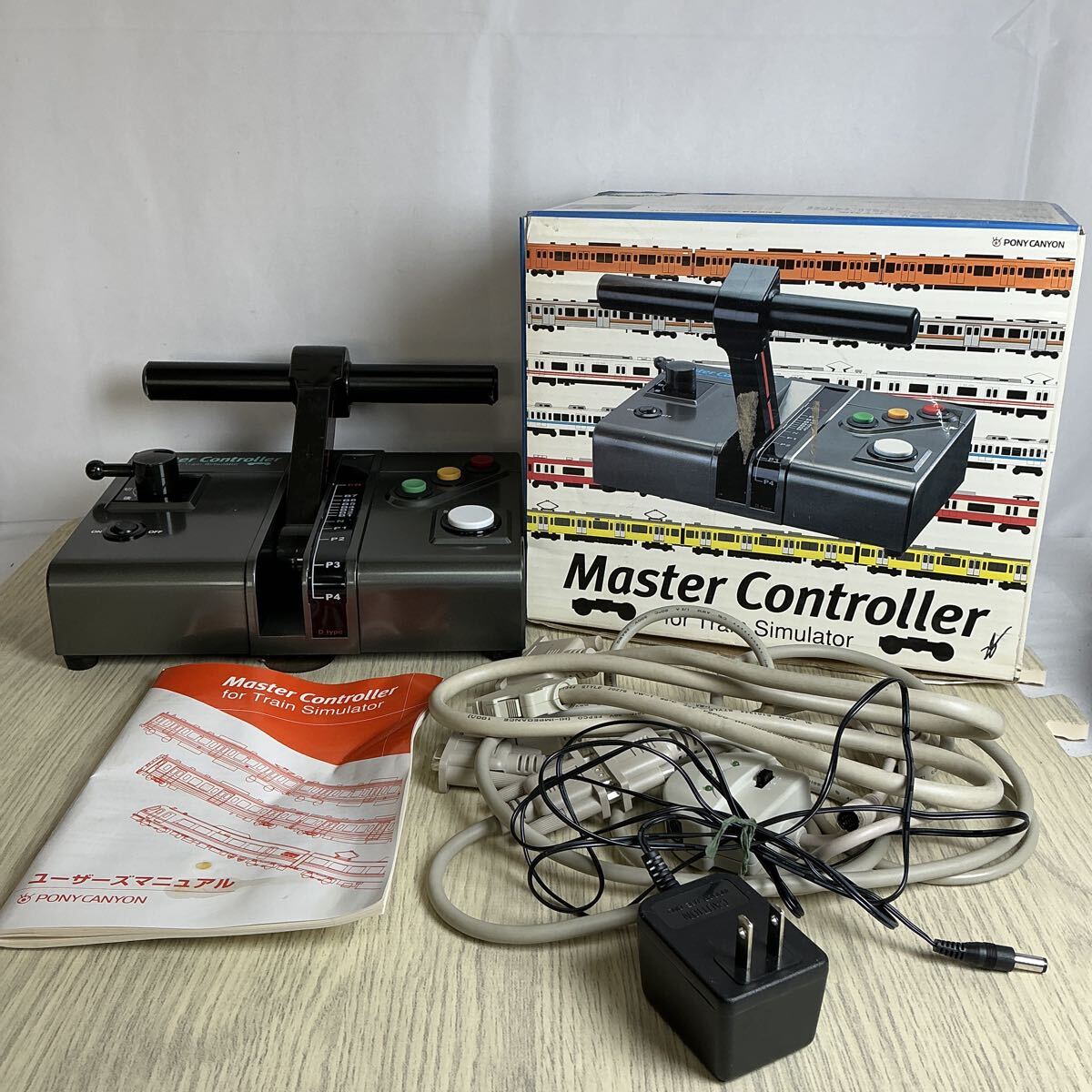 音楽館 Train simulator 変換ケーブル　OGCW-10001 中古】音楽館OGCW-10001 Train Simulator マスターコントローラー PS2