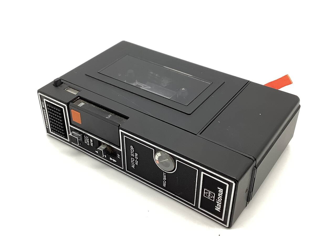 昭和レトロ ナショナル Nationalカセットレコーダー テープレコーダー