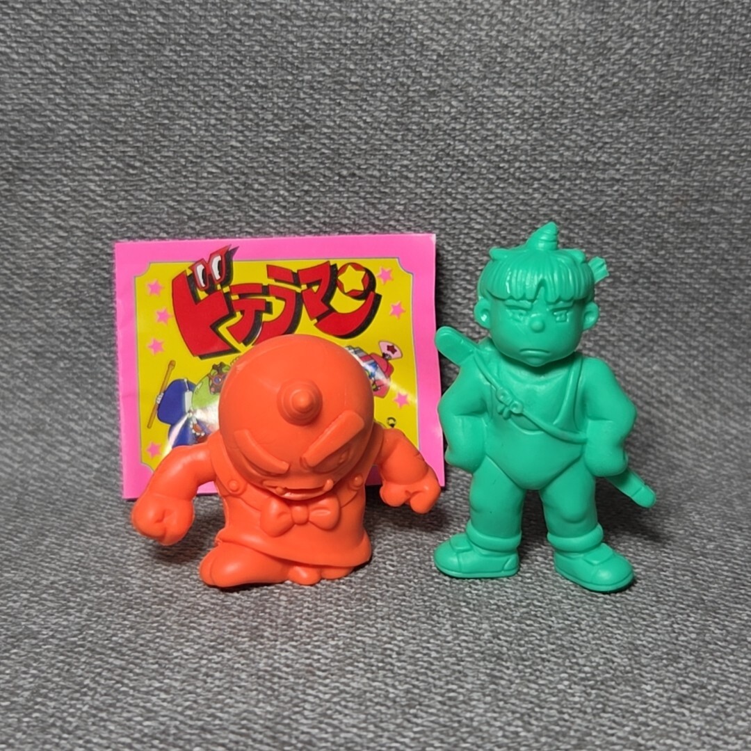 やや傷や汚れあり】ソフビ(6)サンクテール◇ドテラマン 思春鬼