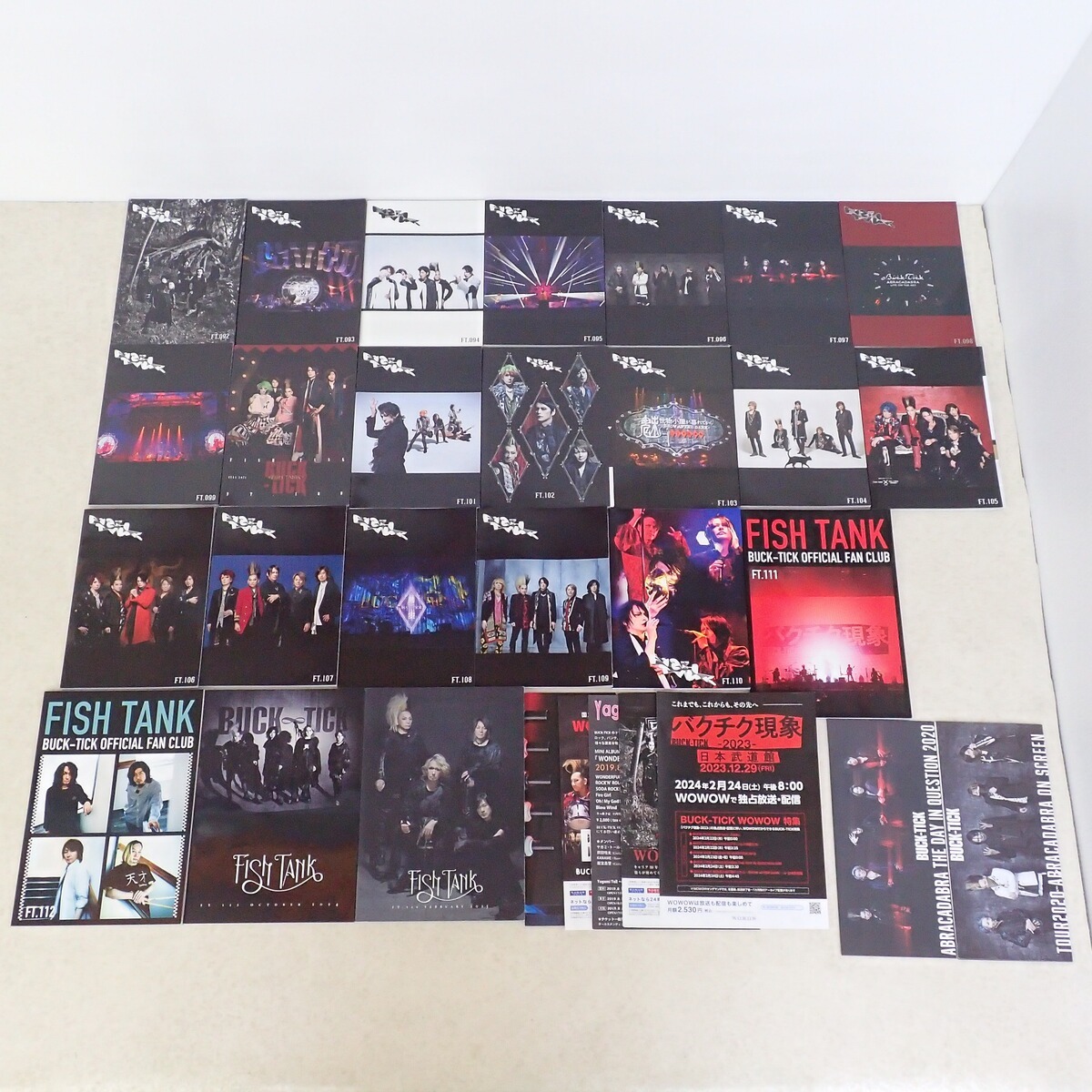 BUCK-TICK バクチク 切り抜き 80P ☆貴重！80年代～初期のみ ☆ページ