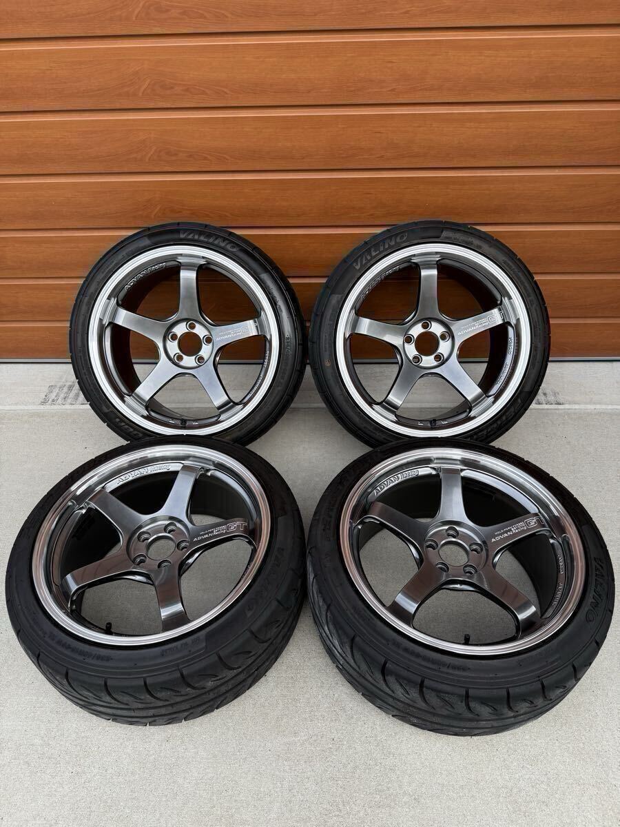 全体的に状態が悪い】【ADVAN Racing RG】15×6.5jj+42 4H-PCD100