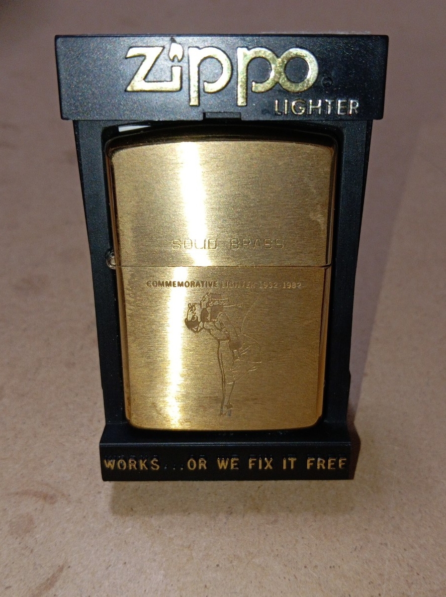 Zippo コメモラティブ commemorative 1932 1982 WINDY ウィンディ