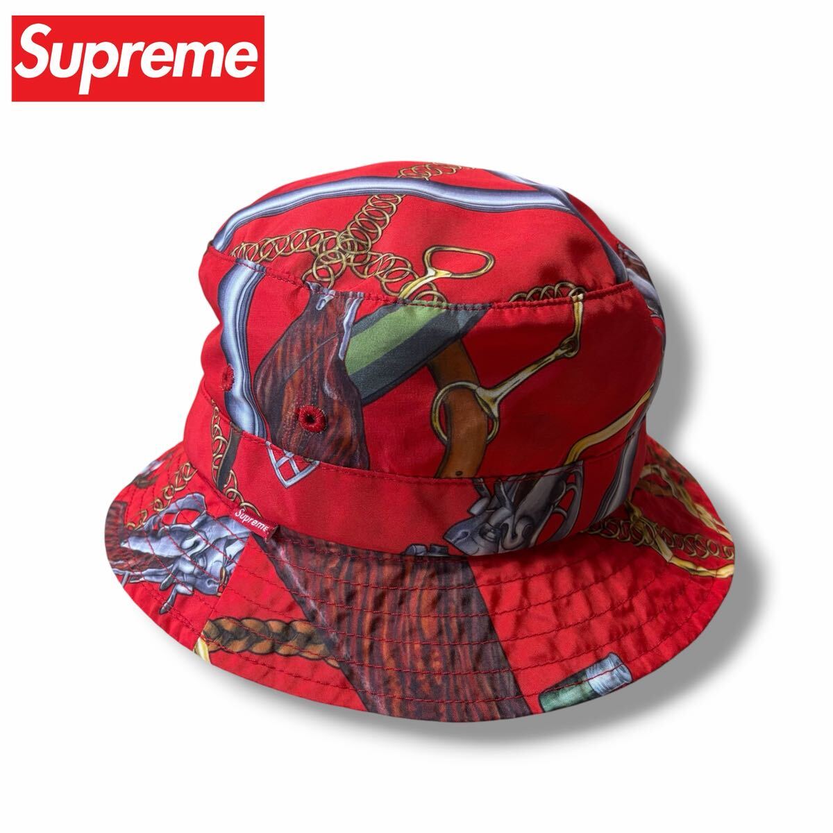新品】送料無料 新品 M/L Supreme cordura mesh crusher バケハ