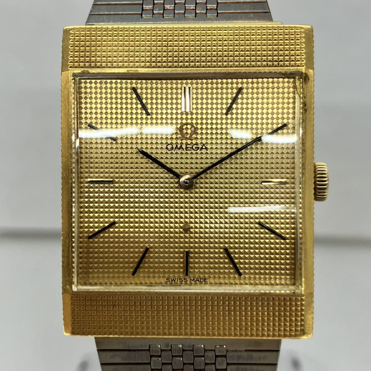 ジャンク】OMEGA オメガ DE VILLE デビル クォーツ 32mm ジャンクの
