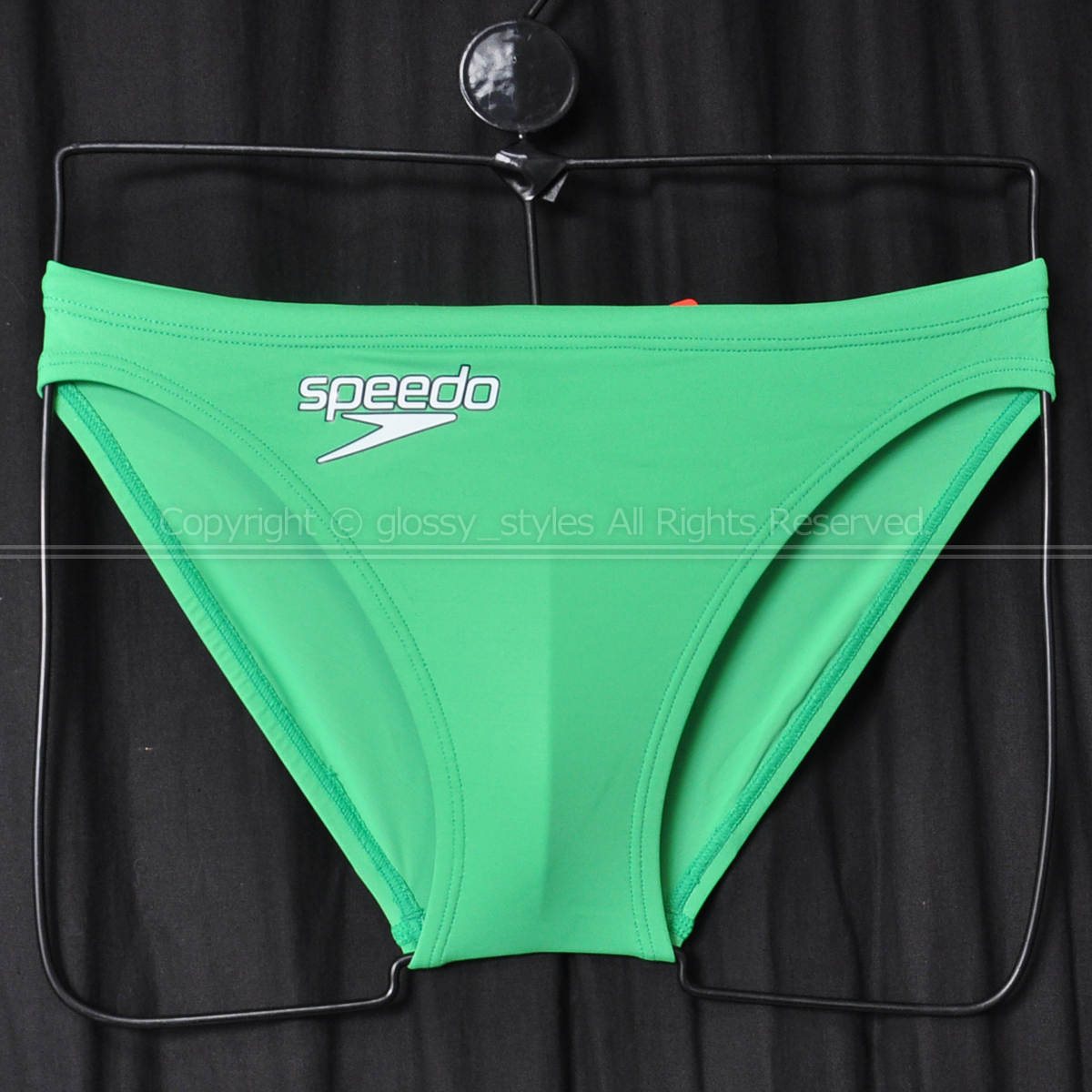 中古】スピード SPEEDO 別注ショートブーン競パン ターコイズ色 SS