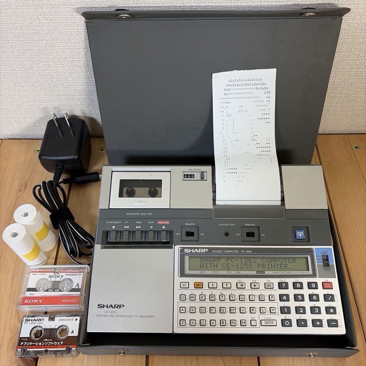 美品] PC-E500/PC-1480U 活用研究 シャープ ポケコン ポケット