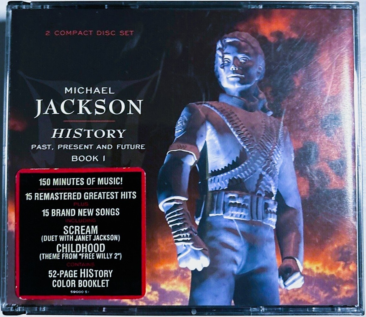 やや傷や汚れあり】マイケル・ジャクソン CD ヒストリー パスト