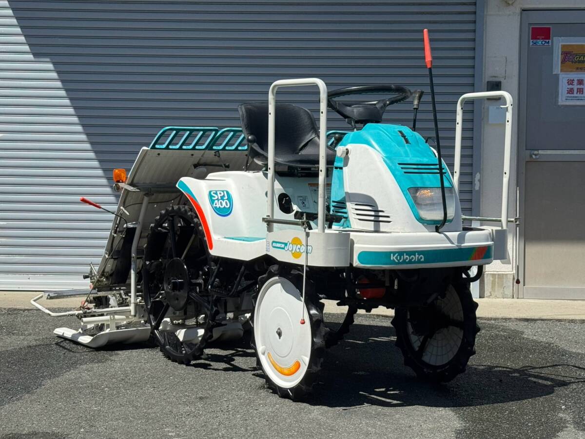 クボタ 乗用田植機 Rainbow Joycom 茨城発】クボタ 田植え機 SPU400 4条植え セル付き レインボーJOYCOM