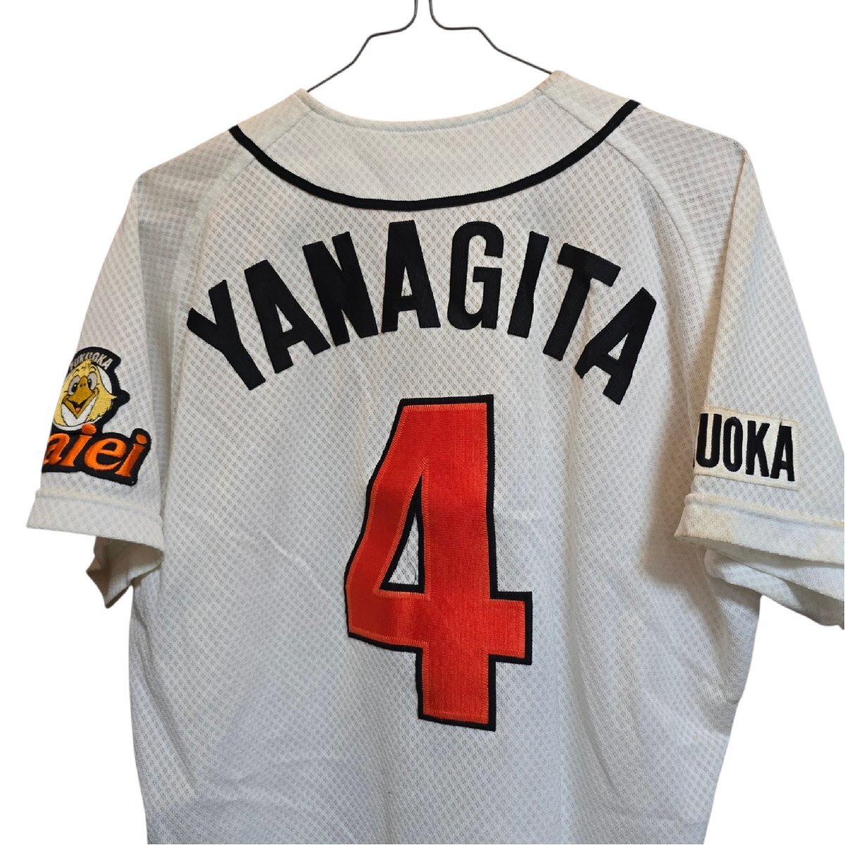 福岡ダイエーホークス 本田明浩選手 61番 1998年 実使用 支給品