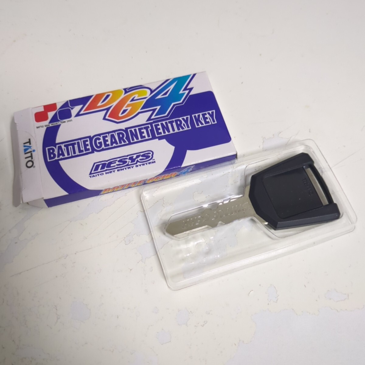 未使用】タイトー BATTLE GEAR NET ENTRY KEY バトルギア4 ネット