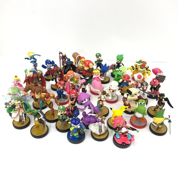 ☆スーパーマリオブラザーズ マリオ 指人形 6体セット ファミコン