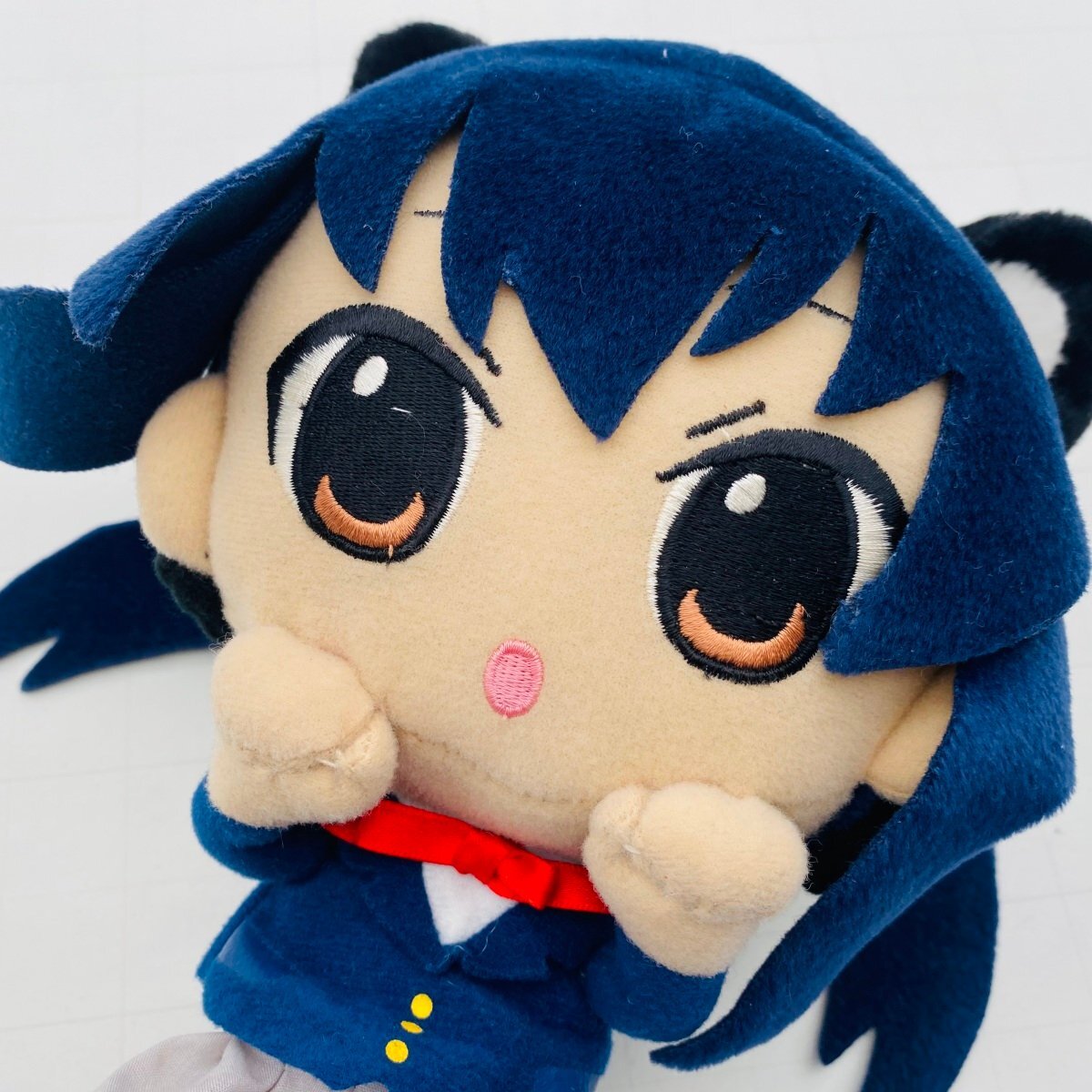 けいおん！！猫耳カチューシャ付きぬいぐるみ ボールチェーン付き 10cm
