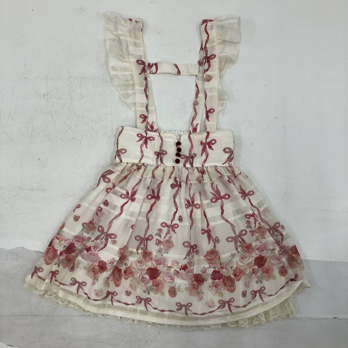 中古】*.゜。:LIZ LISA リズリサ☆リボン柄キャミワンピース☆夏に*.゜