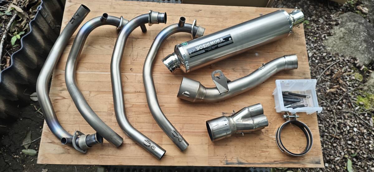 中古】GSX400Sカタナ ヨシムラ チタンサイクロンフルエキゾースト