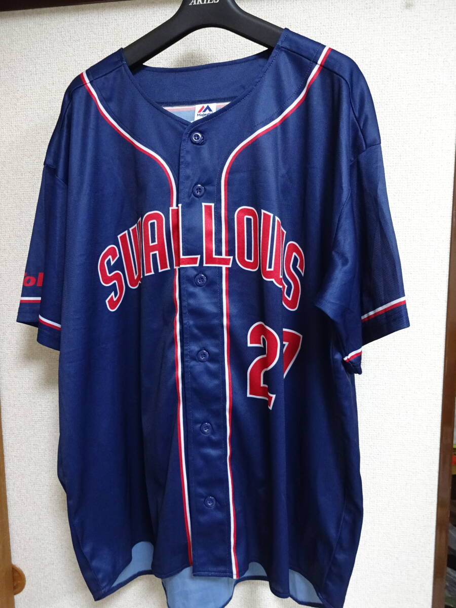 ヤクルト73 野村克也監督 1994-95実使用ユニフォーム 験担ぎの痕跡有