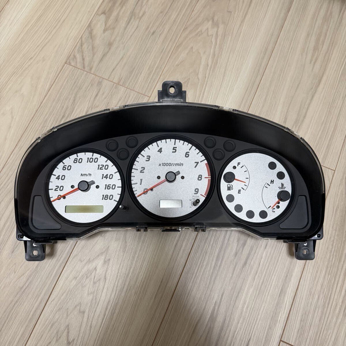 中古】【元気堂】鉄道部品 国鉄 JR 運転席 メーター パネル 速度計