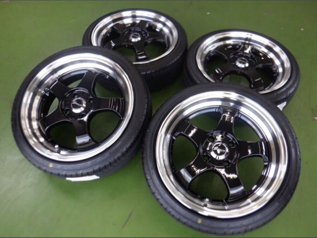 新品】アウトレット品 ステルスレーシング ME01 16inch 5.5J+43 4H100