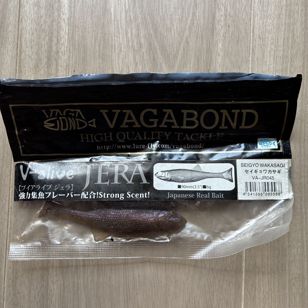 ヴァガボンド ライギョペンシルjr 2000年 ウッド製 VAGABOND 雷魚