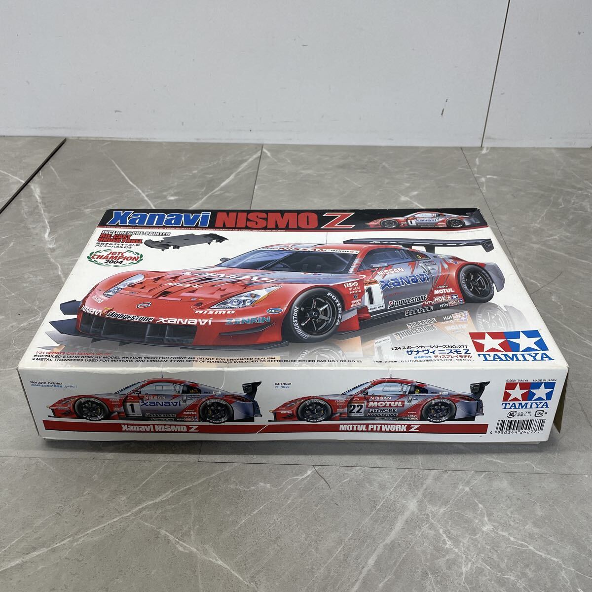 10455①◇TAMIYA xanavi NISMO Z 1/10 RC ザナヴィ ニスモ Z TT-01