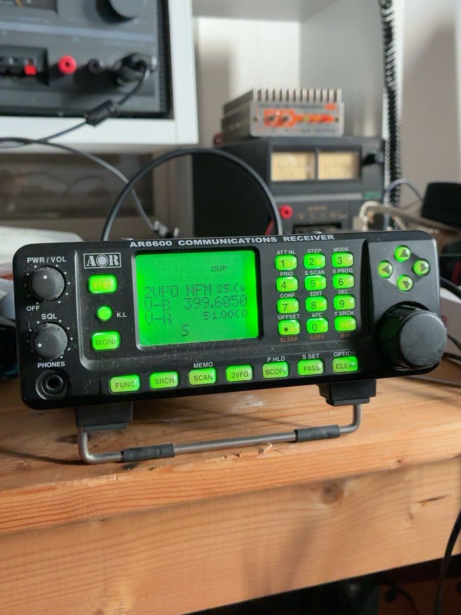 美品 AOR AR8600MARK2 Second Edition 広帯域受信機 航空自衛隊・米軍