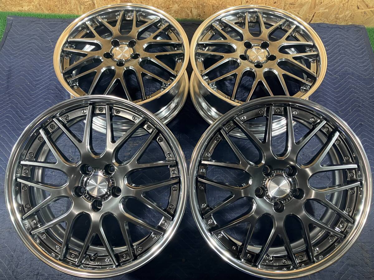 最終値下! 爆リム! 美品! WORK ランベック LD1 10j+10/11j+5 114.3-5