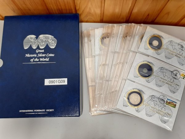 中古】貴重 フランクリン・ミント社 great historic silver coins of