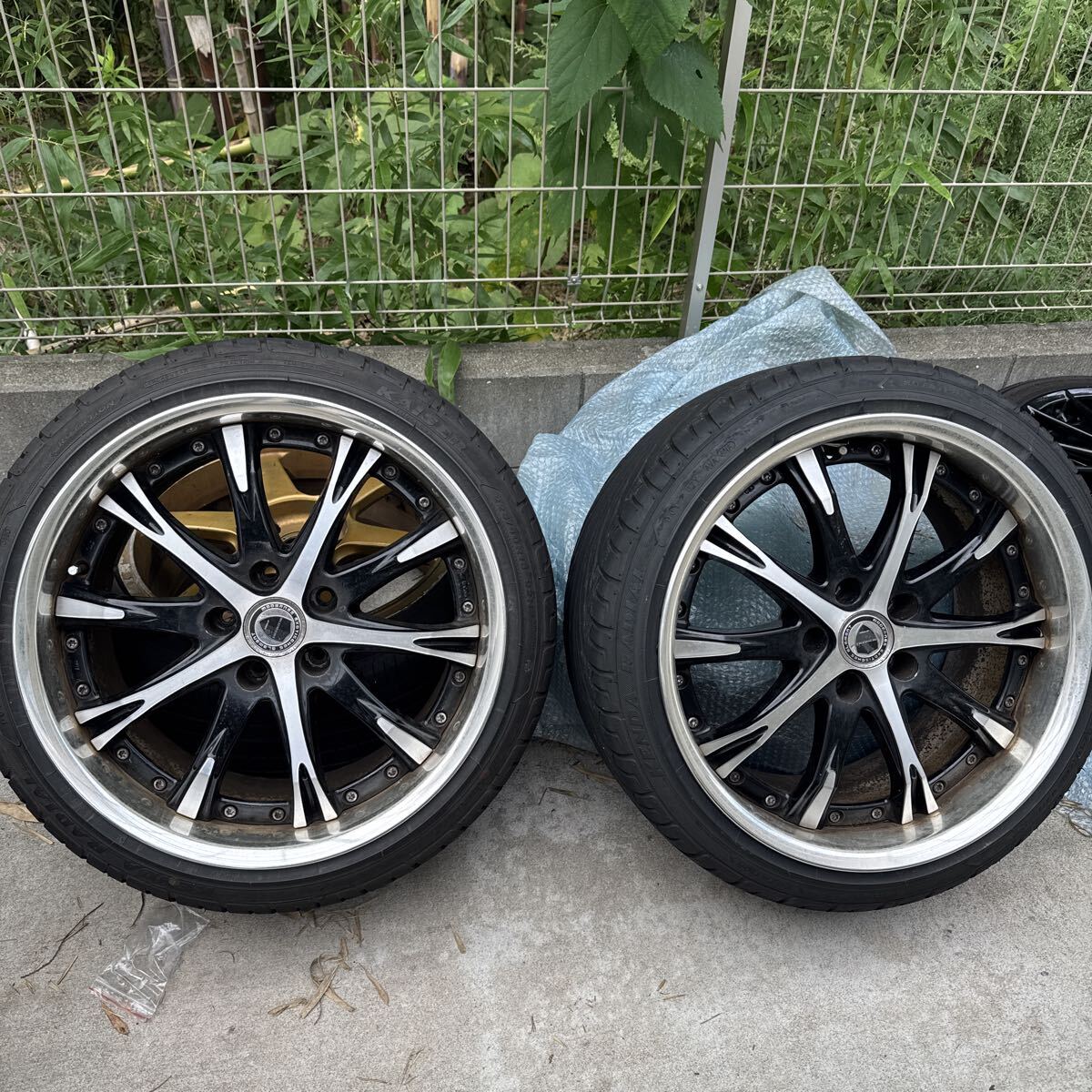 中古】美品 work SCHWERT SC4 19inch プリウス等 ワーク シュバート 4