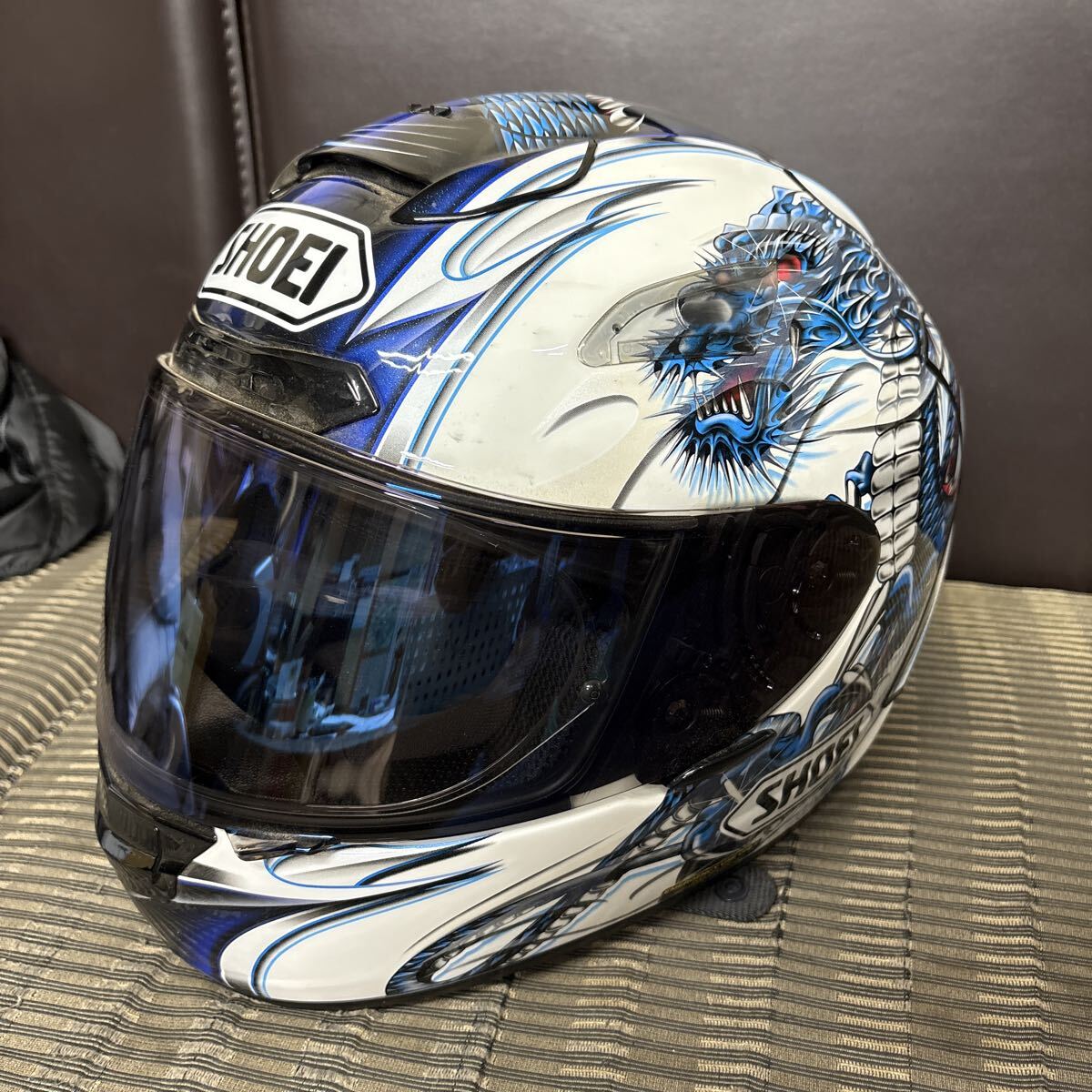 中古】中古 美品 激レア インカム付き SHOEI x twelve Kiyonari M