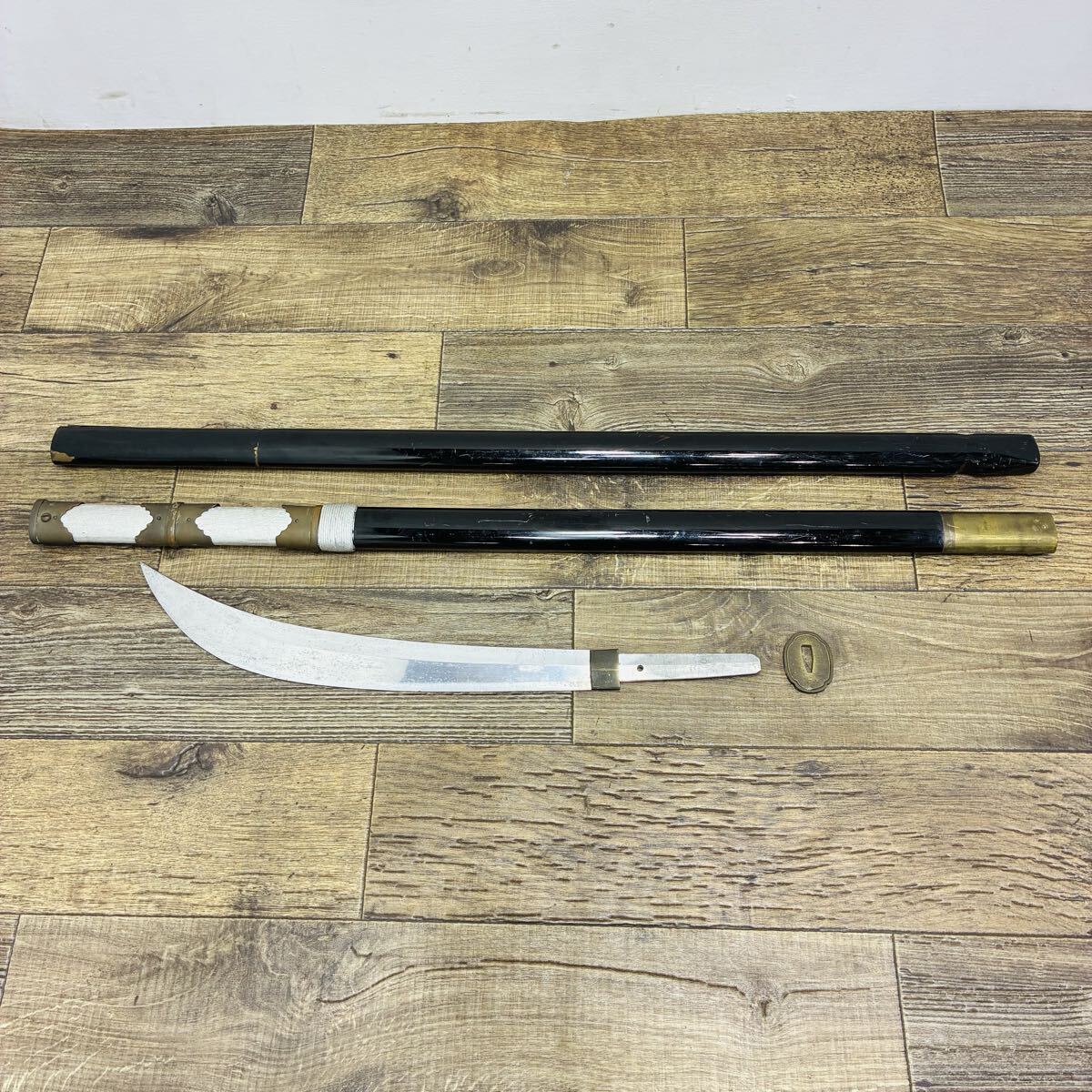 模造槍 武具 模造刀 演舞 3分割 薙刀 3分割ネジ込み式全長約180cm