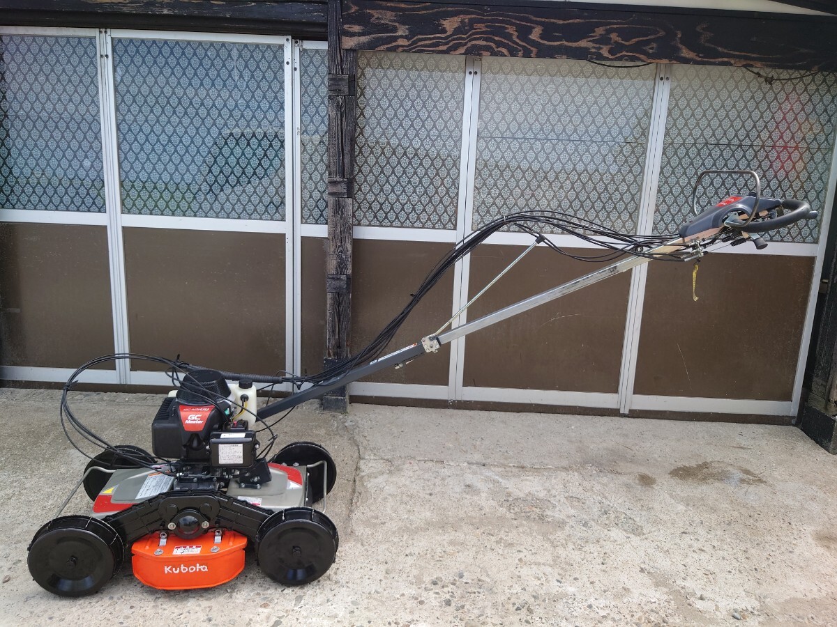中古】クボタ GC-S500 自走式草刈機 斜面草刈機 スパイダーモア KUBOTA