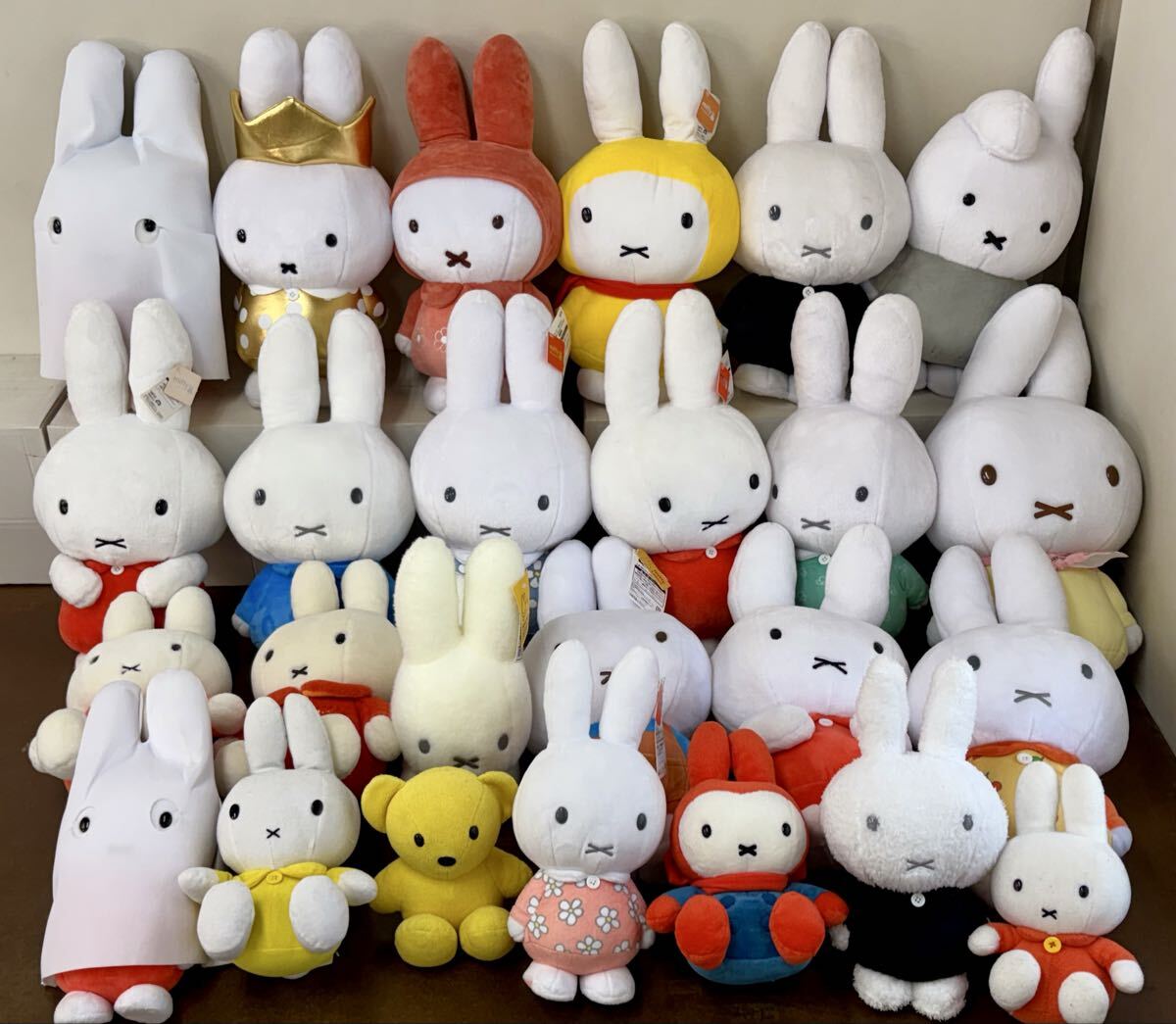 新品】☆ミッフィー miffy 岡山限定ミッフィーぬいぐるみ 桃☆セキグチ