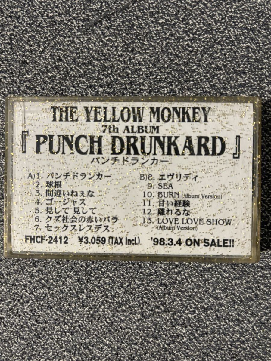 THE YELLOW MONKEY ザ イエローモンキー パンチドランカー98-99半袖