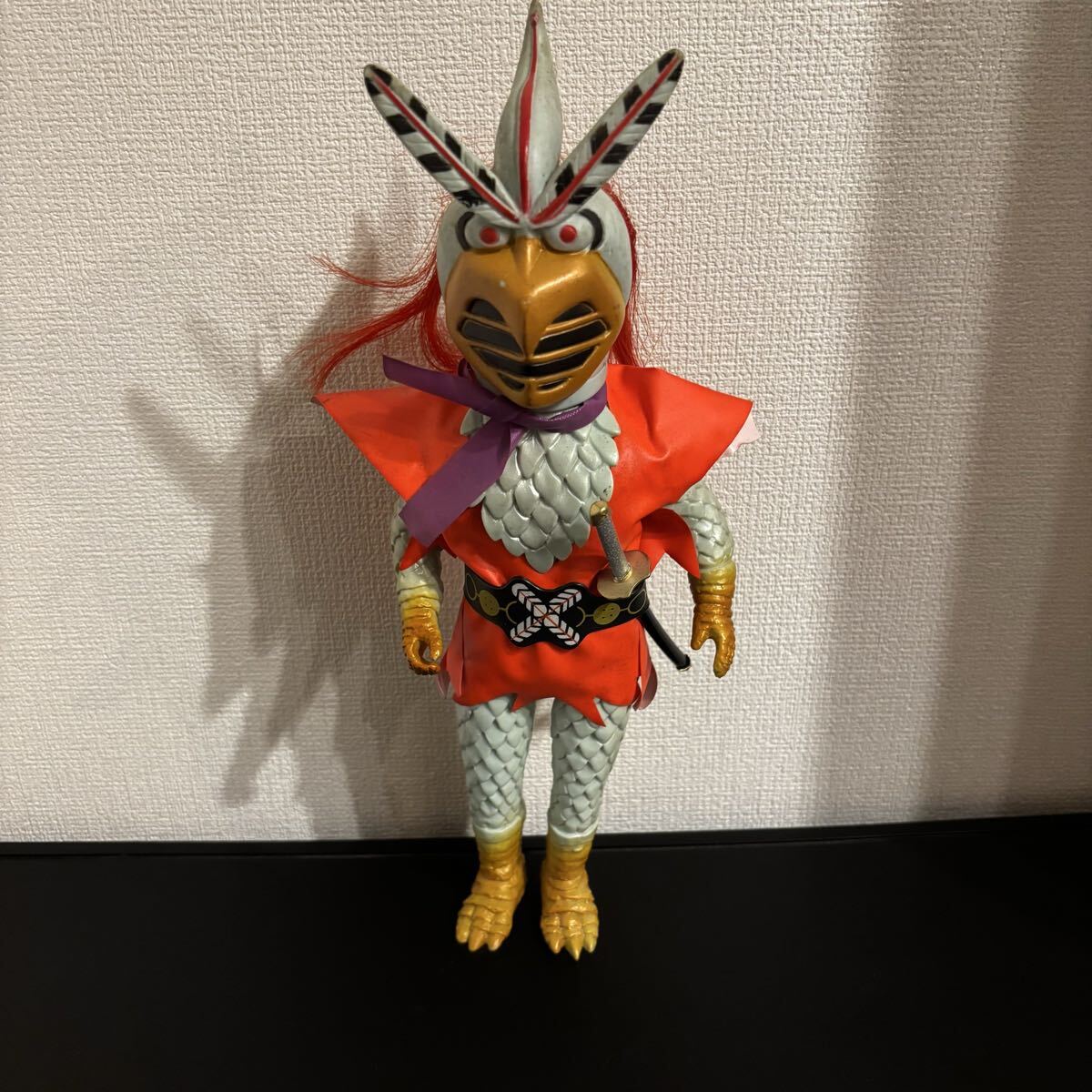 フィギュア 変身忍者嵐 ポピー POPY クリア スケルトン ソフビ レトロ
