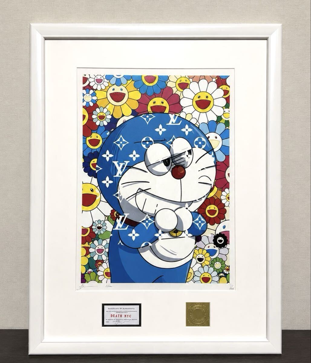 新品】希少！本物！2019年 世界限定100枚 DEATH NYC ドラえもん アート