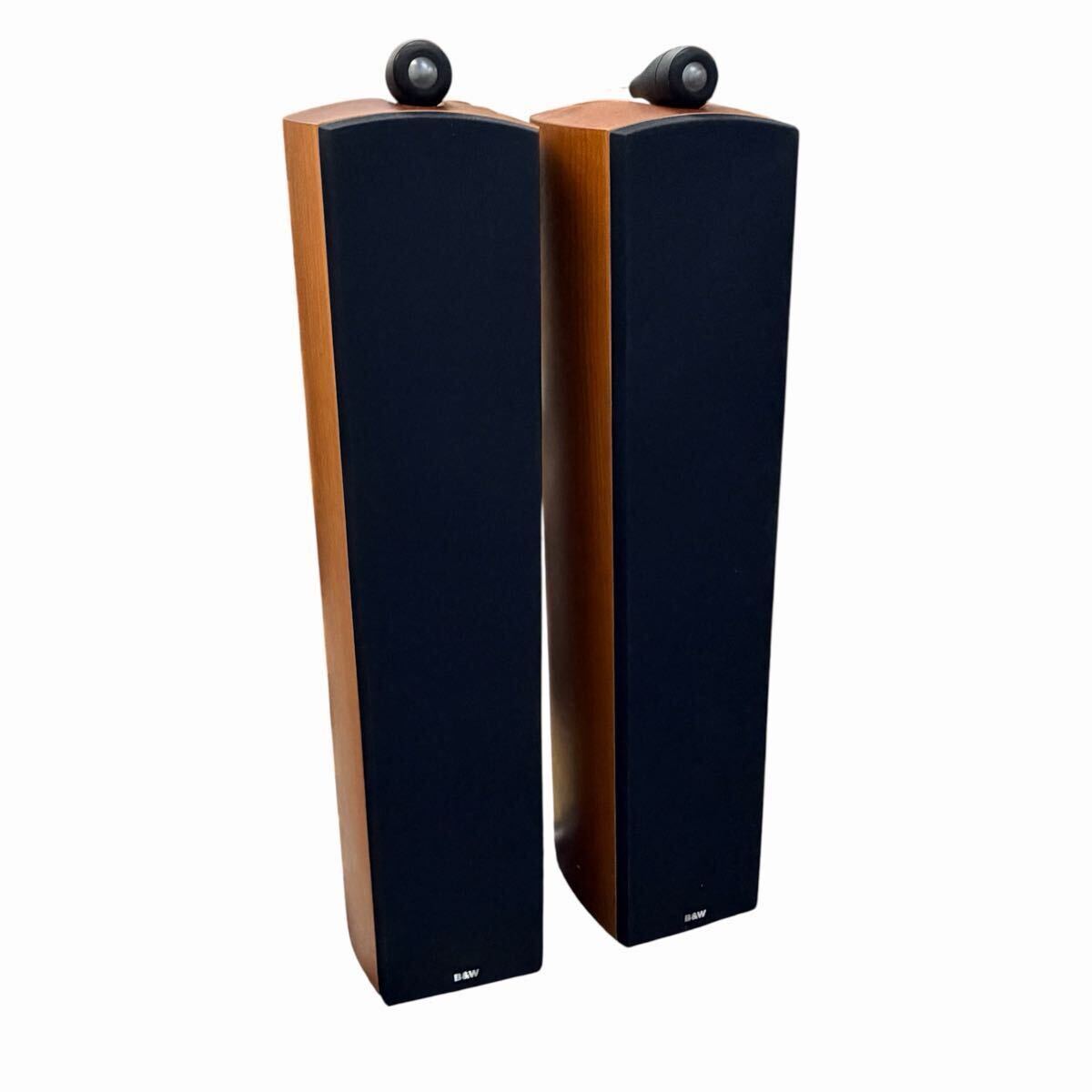 中古】ONKYO オンキョー D-077E トールボーイスピーカ ブラック ポール